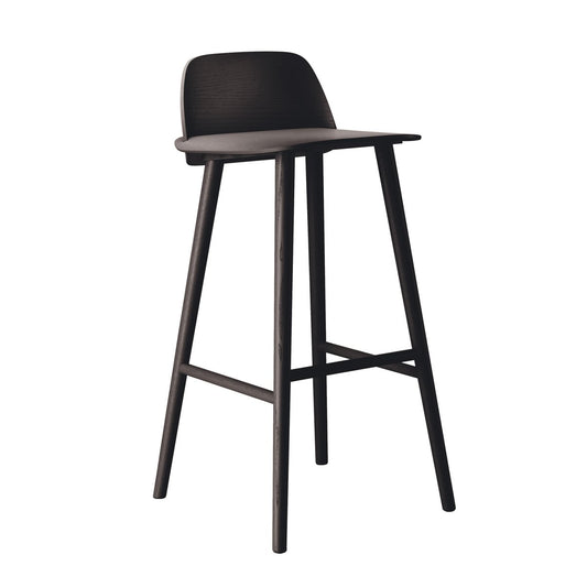 Muuto Nerd barstol 75 cm Black