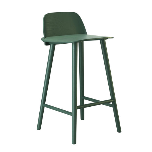 Muuto Nerd Barstool Dark-green