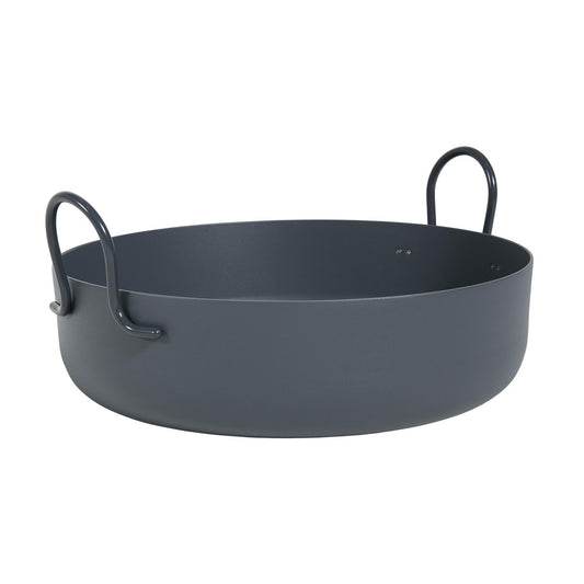 SMD Design Tivoli flower pot Ø50 cm low dark grey