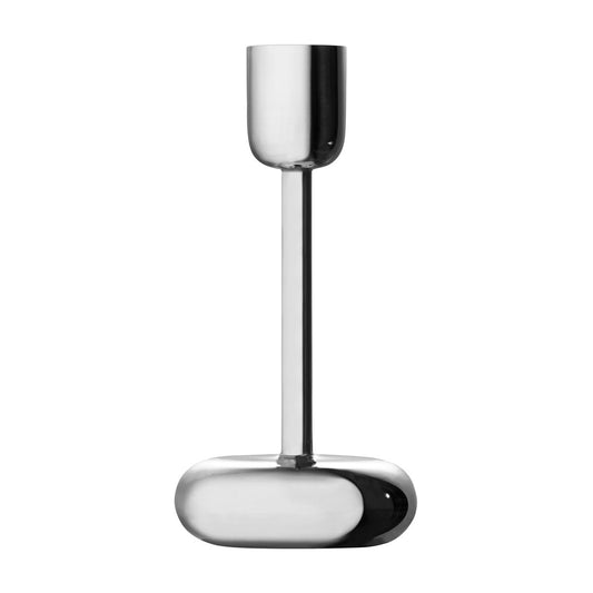 Iittala Nappula candle holder steel large 183 mm