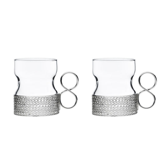 Iittala Tsaikka Glas mit Henkel 23 cl 2er Pack 23cl