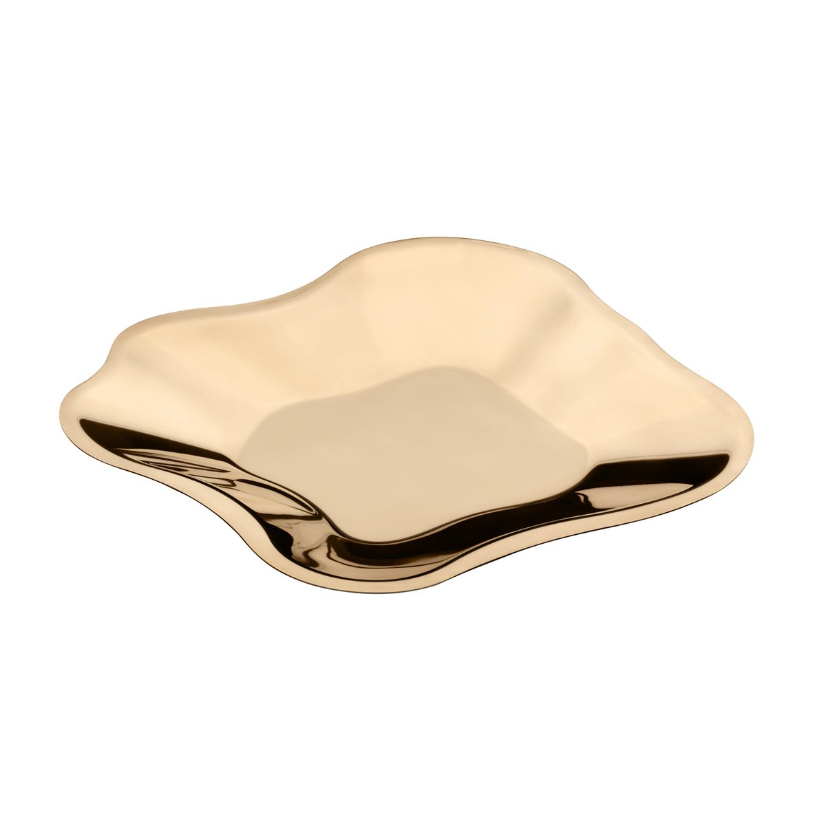 Iittala Alvar Aalto saucer rose gold small 358 mm