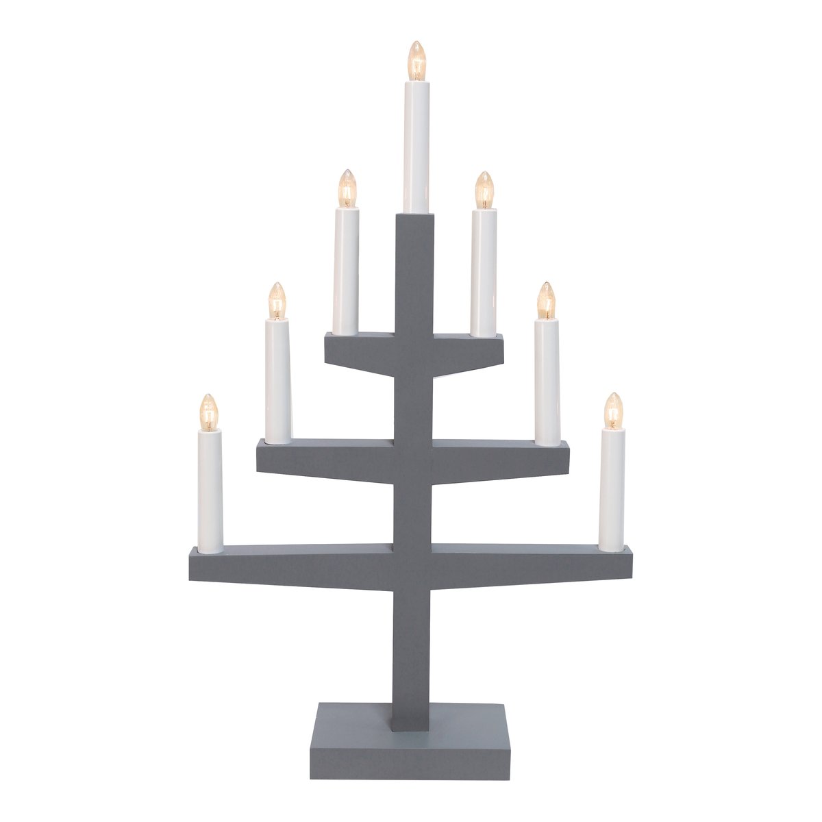 Star Trading Trapp candle arch 54 cm grey