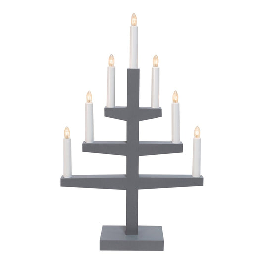 Star Trading Trapp candle arch 54 cm grey