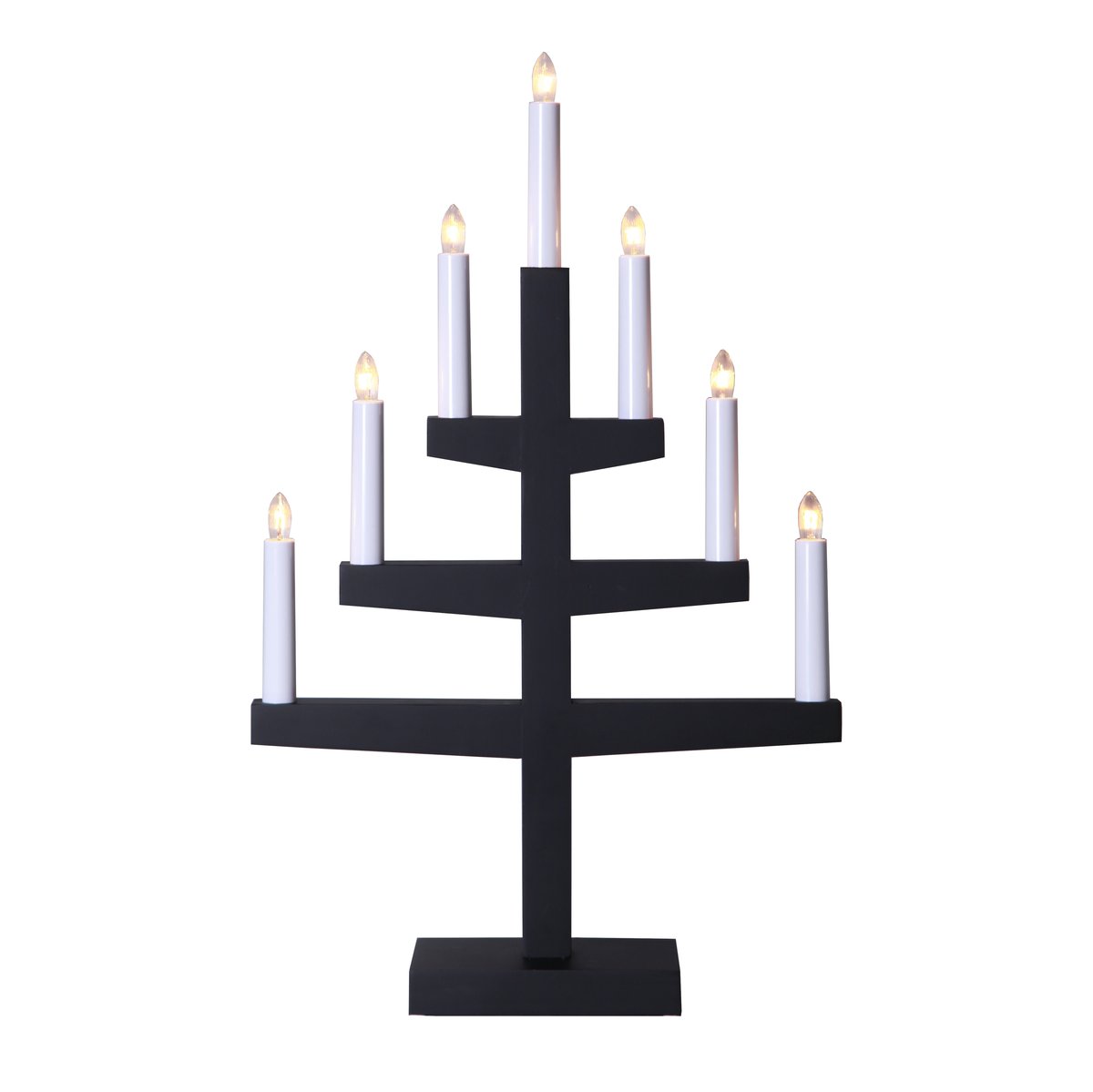 Star Trading Trapp candle arch 54 cm black