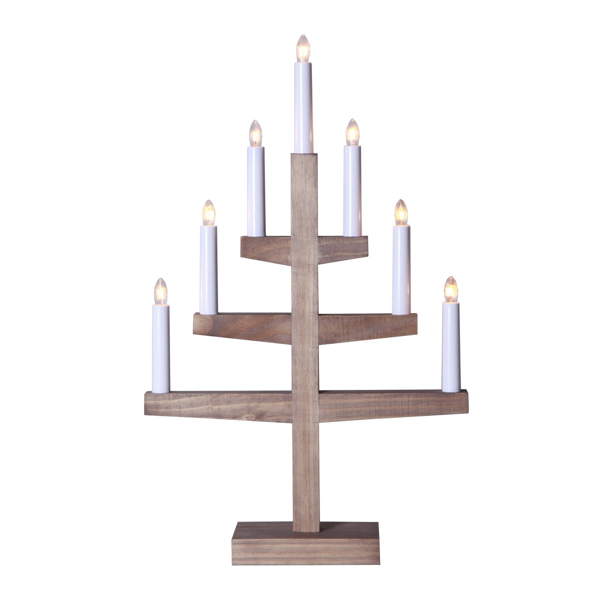 Star Trading Trapp candle arch 54 cm brown stained