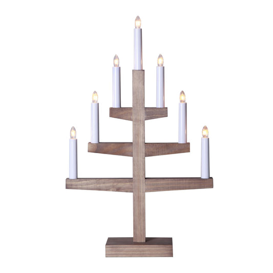 Star Trading Trapp candle arch 54 cm brown stained