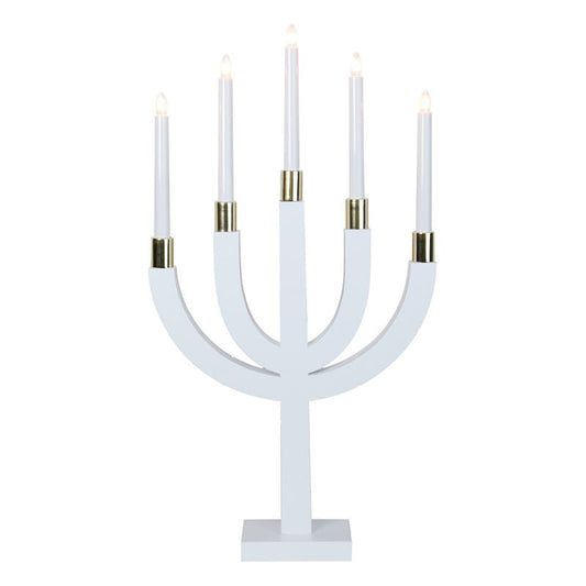 Star Trading Elias candle arch white