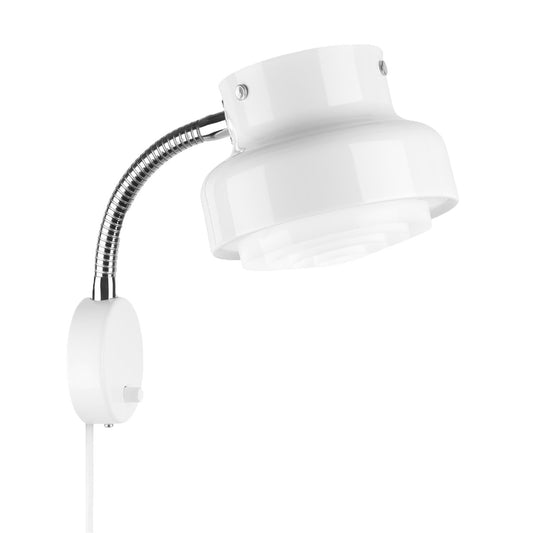 Ateljé Lyktan Bumling mini vägglampa Ø 19 cm Vit