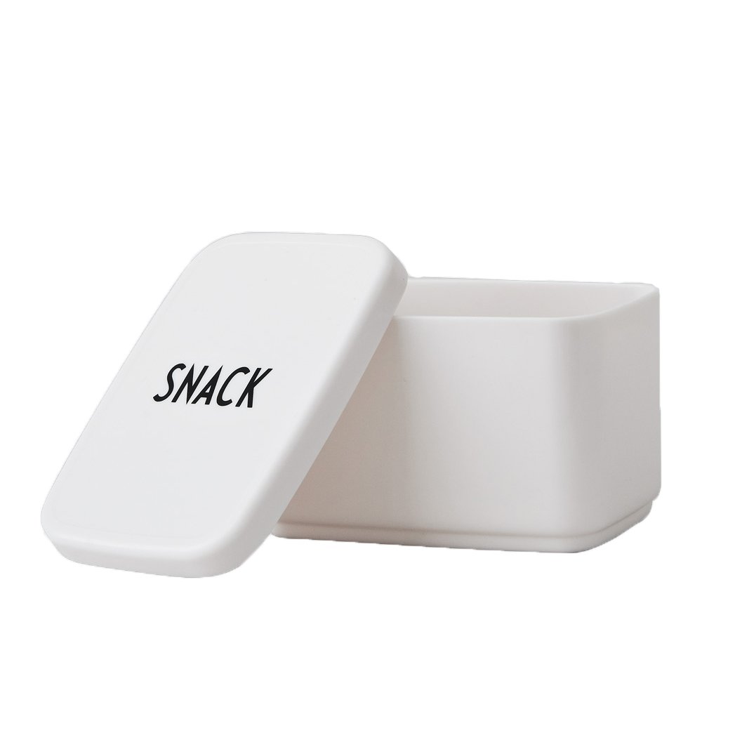 Design Letters Design Letters snack box for lunch box white