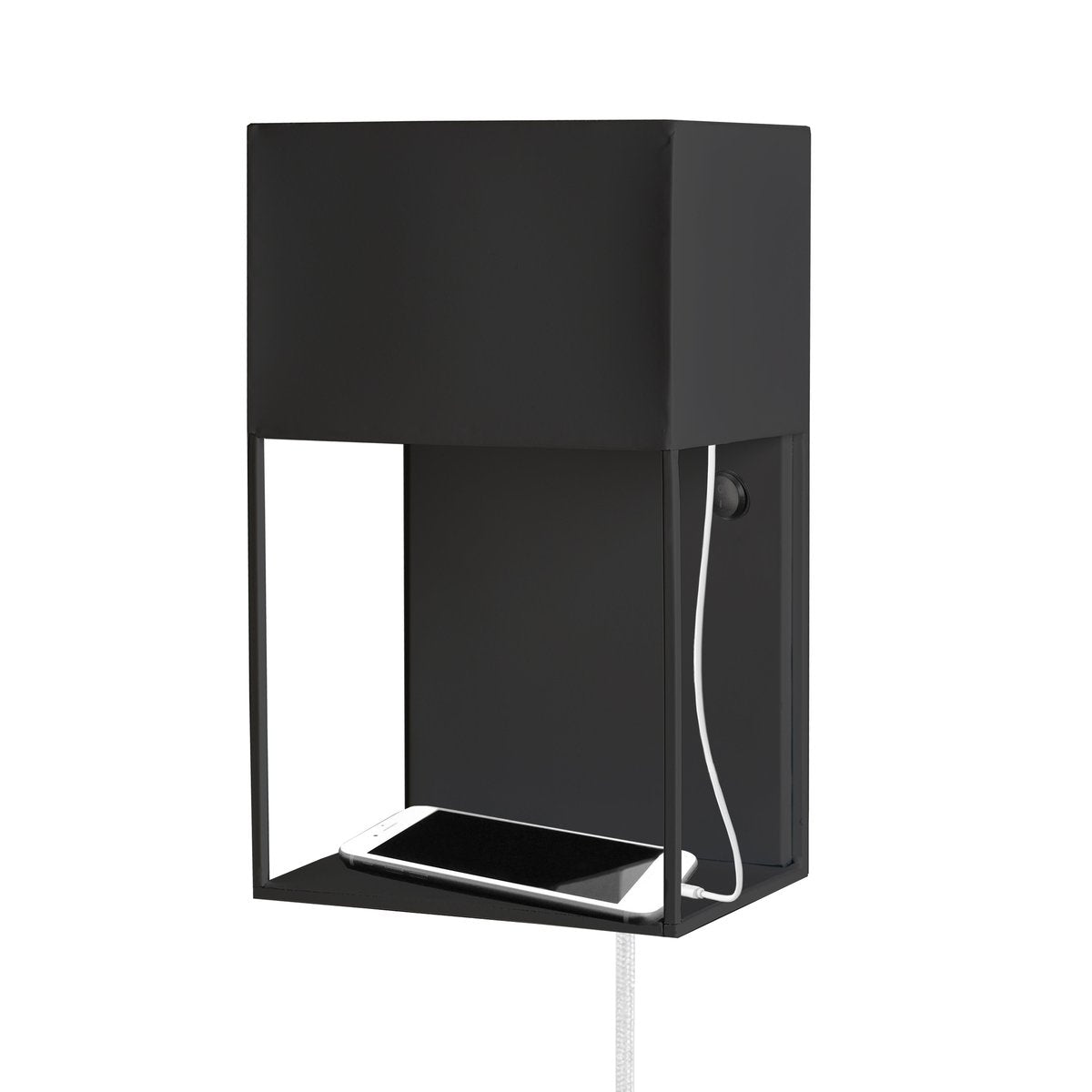 Globen Lighting Box wall lamp black