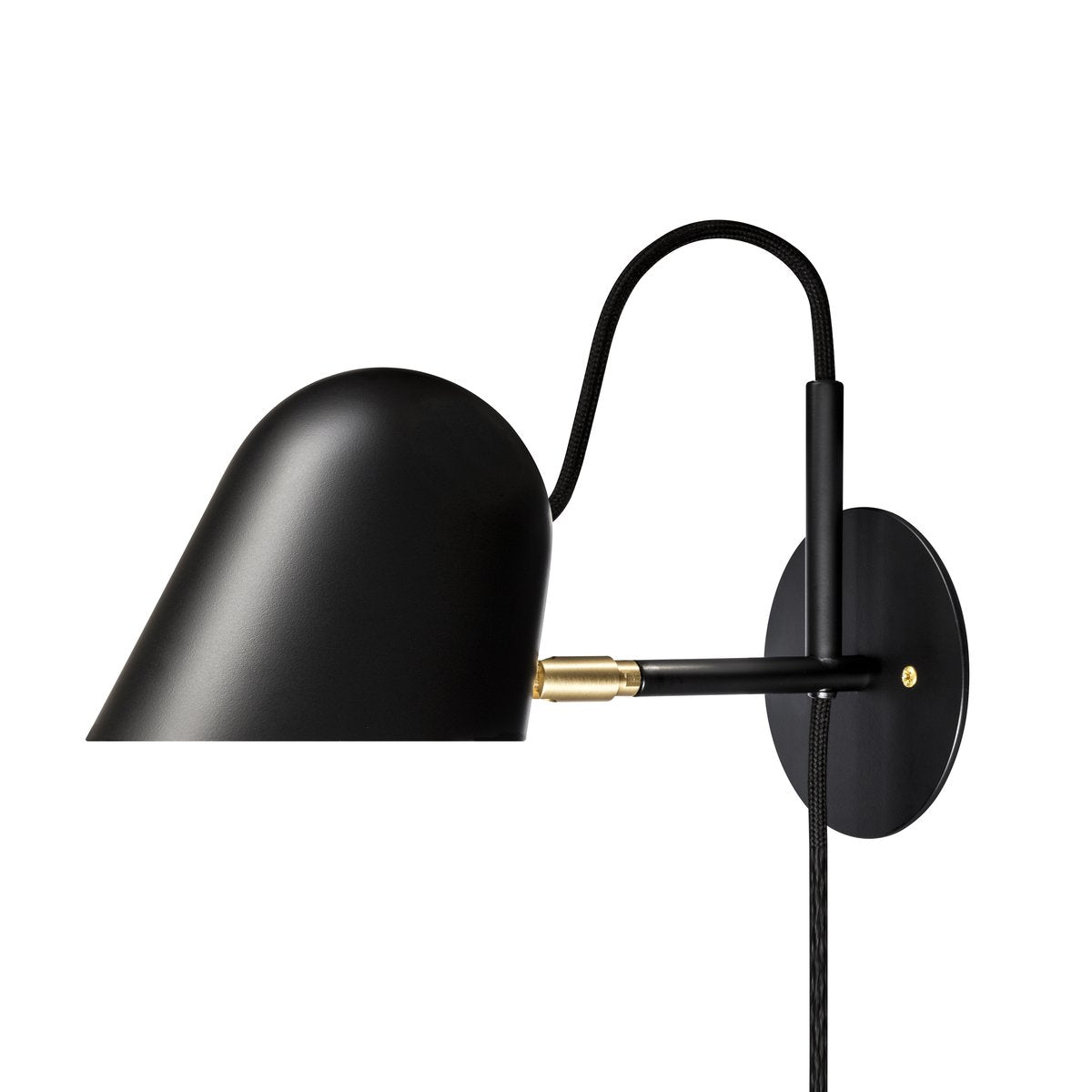 Örsjö Belysning Streck wall lamp black