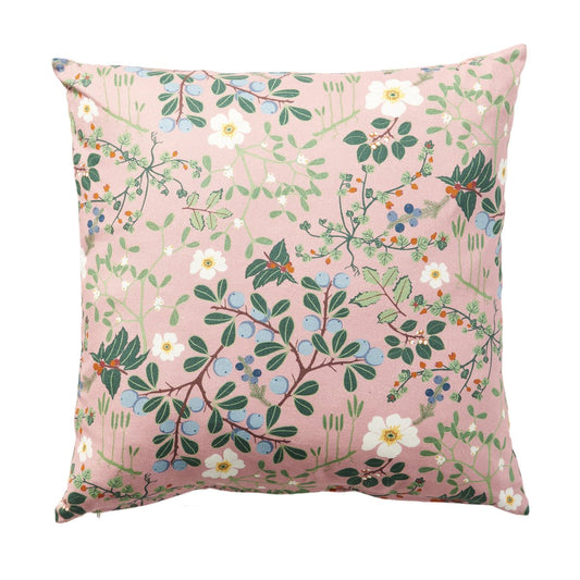 Klippan Yllefabrik Blackthorn cushion cover pink