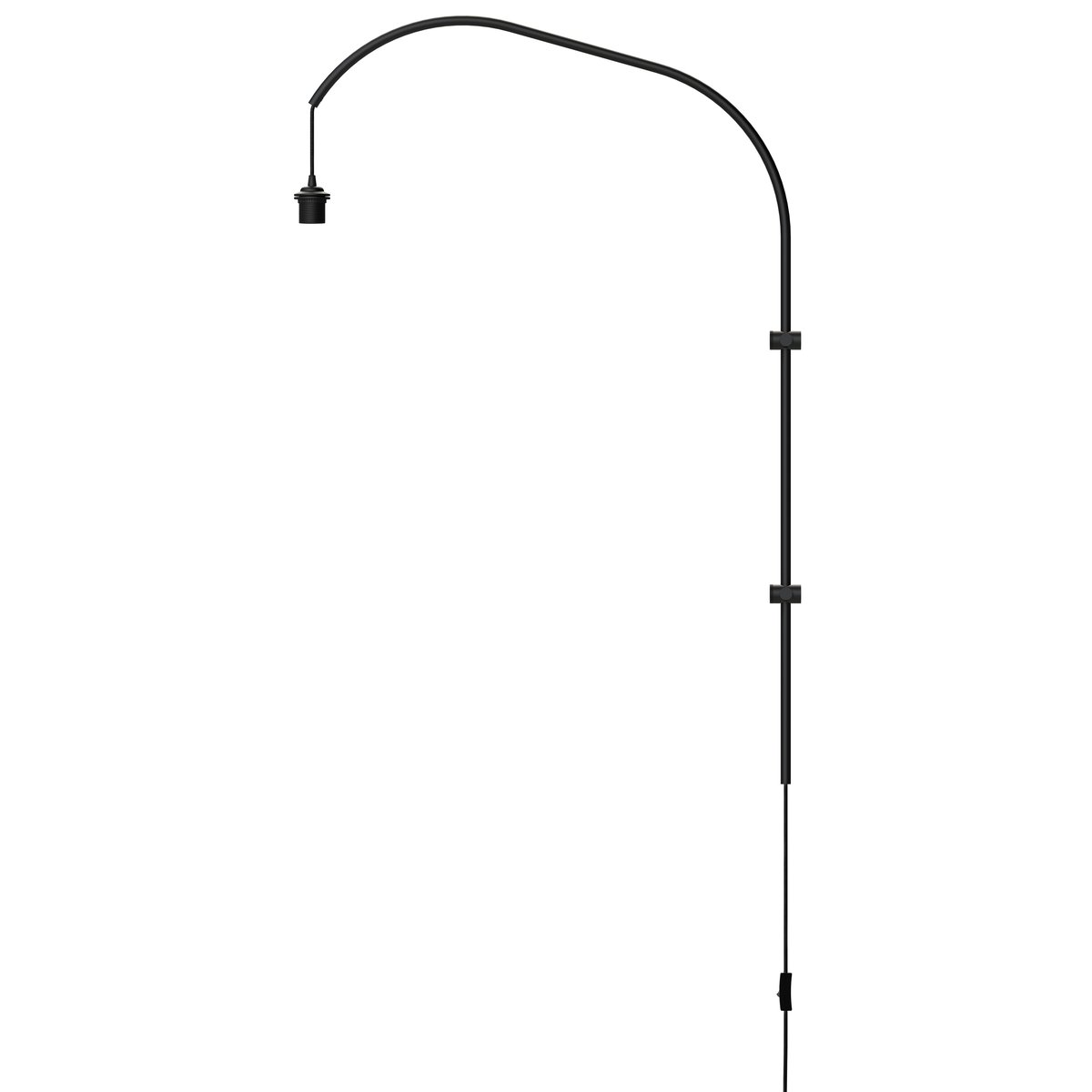 Umage Willow wall hanger for lamp single black