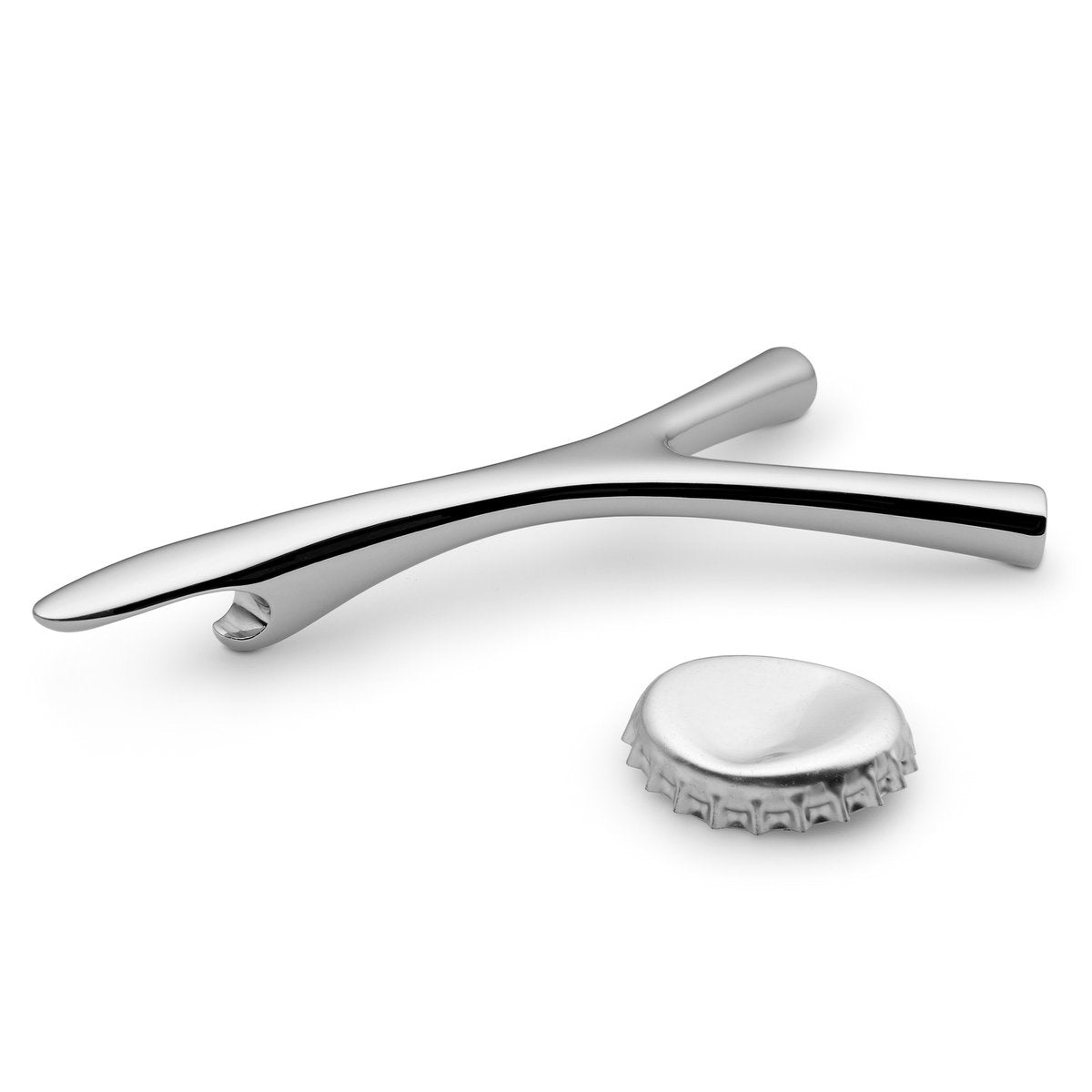 Alessi Virgula Divina bottle opener stainless steel