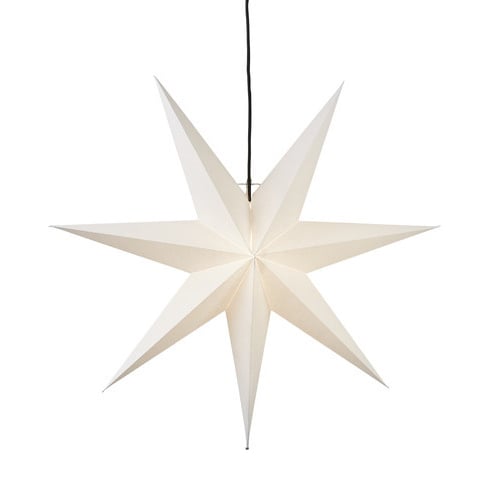 Star Trading Frozen adventsstjärna 70 cm vit