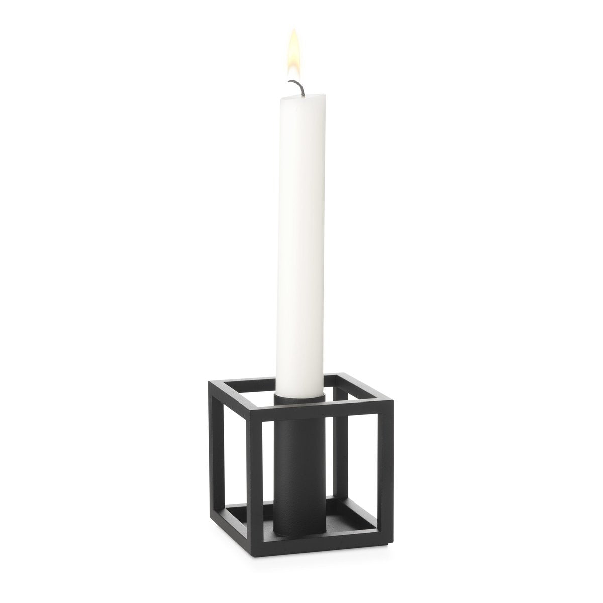 Audo Copenhagen Kubus 1 candle holder black