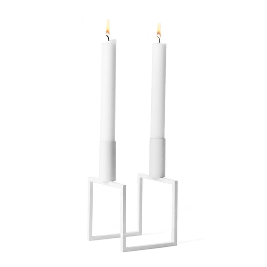 Audo Copenhagen Line candle holder white