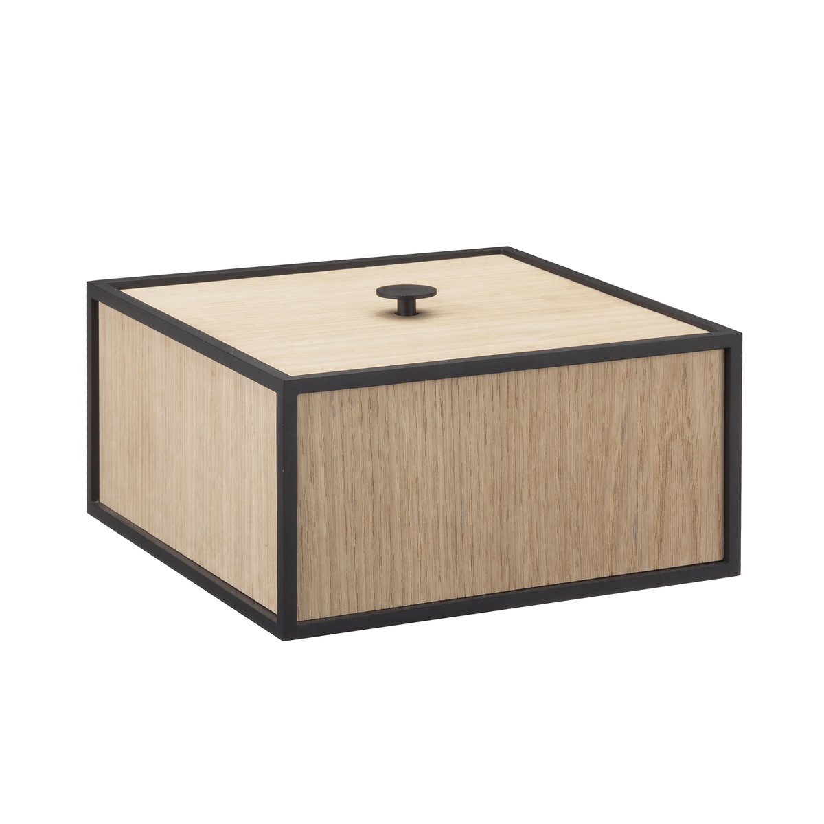 Audo Copenhagen Frame 20 box with lid oak