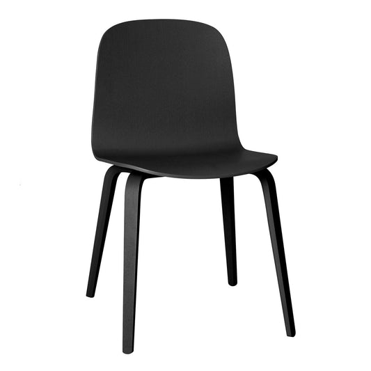 Muuto Visu stol träbas Black