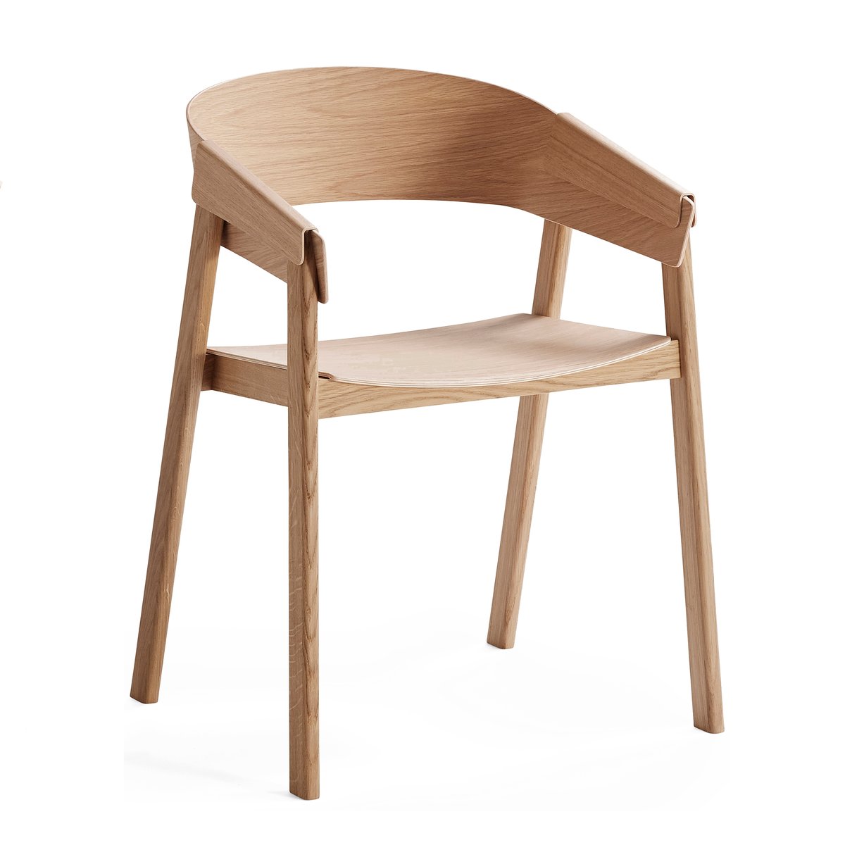 Muuto Cover armchair karmstol Oak