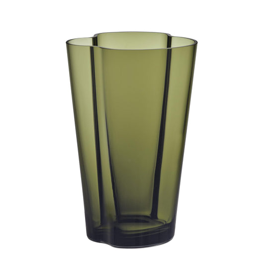 Iittala Alvar Aalto vas mossgrön 220 mm