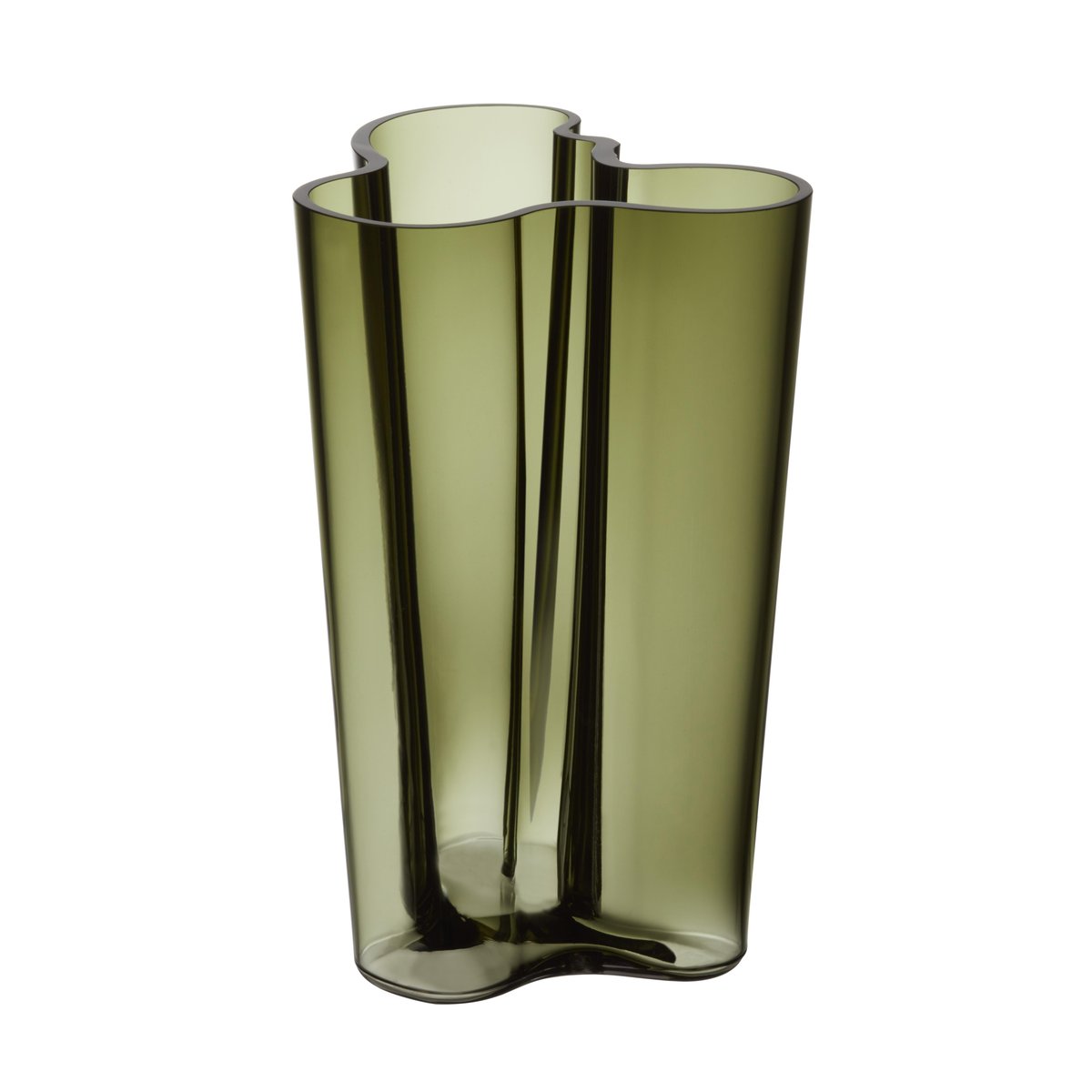 Iittala Alvar Aalto vas mossgrön 251 mm