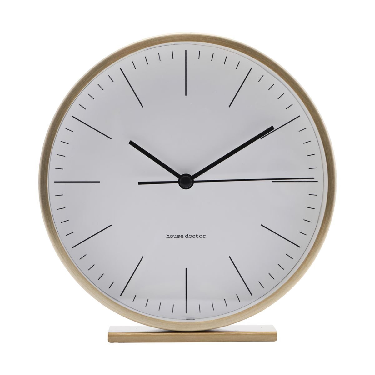 House Doctor Hannah table-top clock 15 cm gold