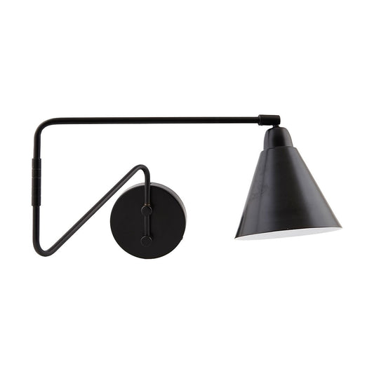 House Doctor Game wall lamp black large, 70 cm