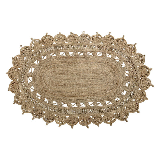 Bloomingville Bloomingville jute rug oval natural