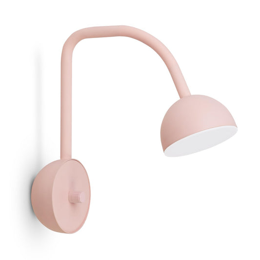 Northern Blush wall lamp Pink