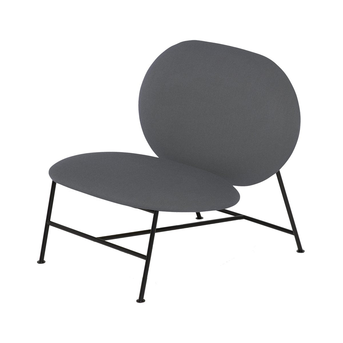 Northern Oblong lounge chair Grey