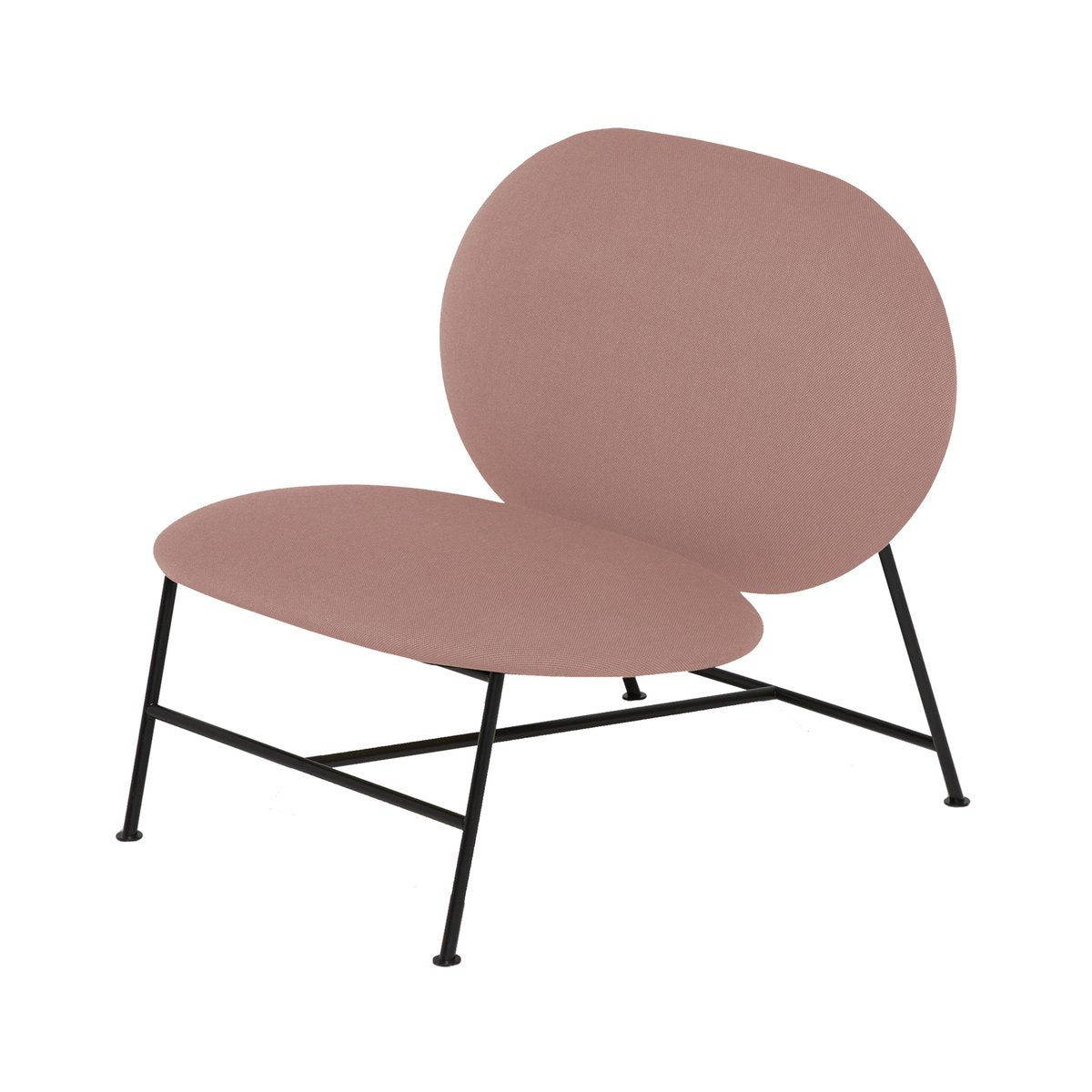 Northern Oblong loungestol rosa