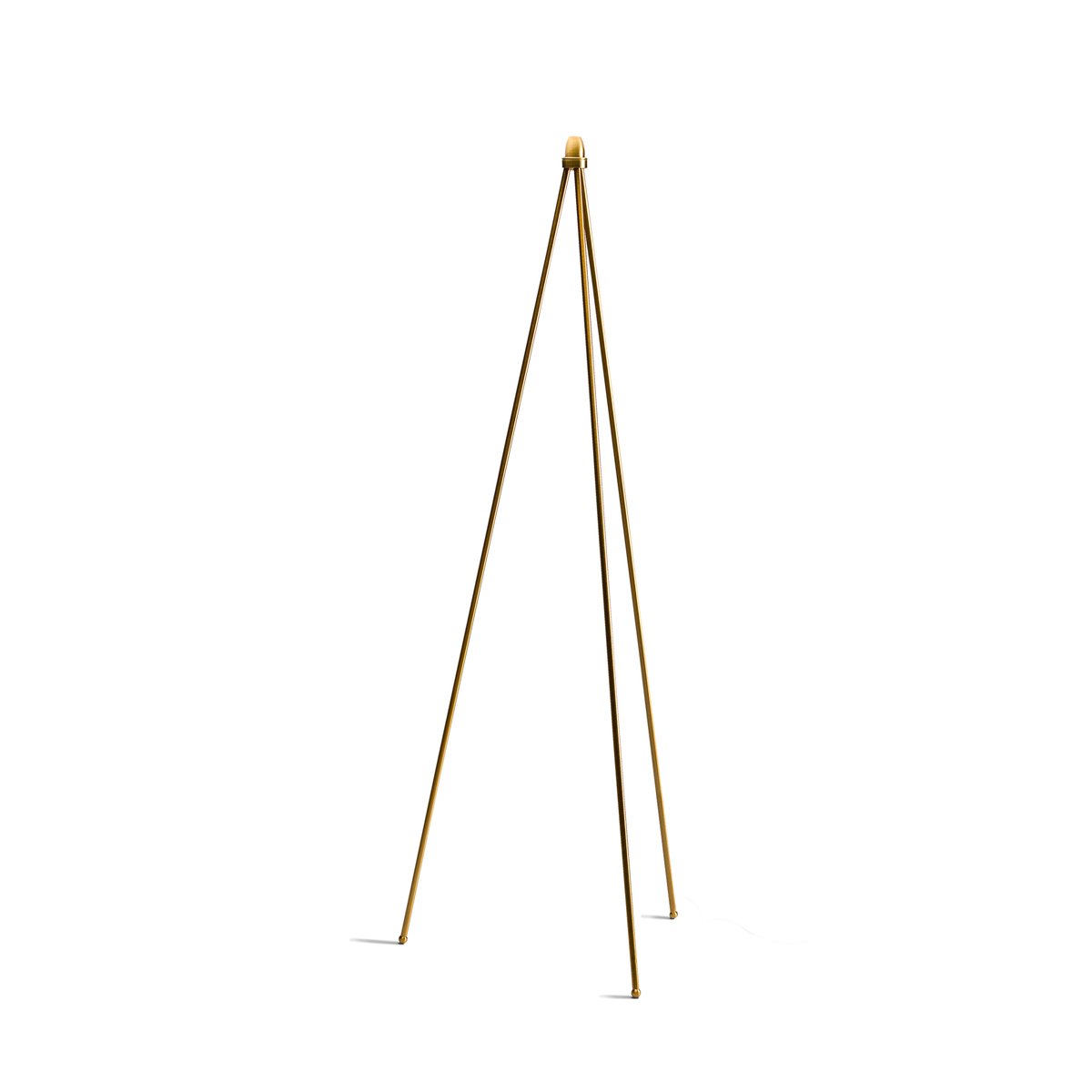 Northern Oslo Wood floor lamp - base Gold