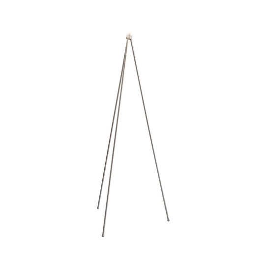 Northern Oslo Wood floor lamp - base Steel