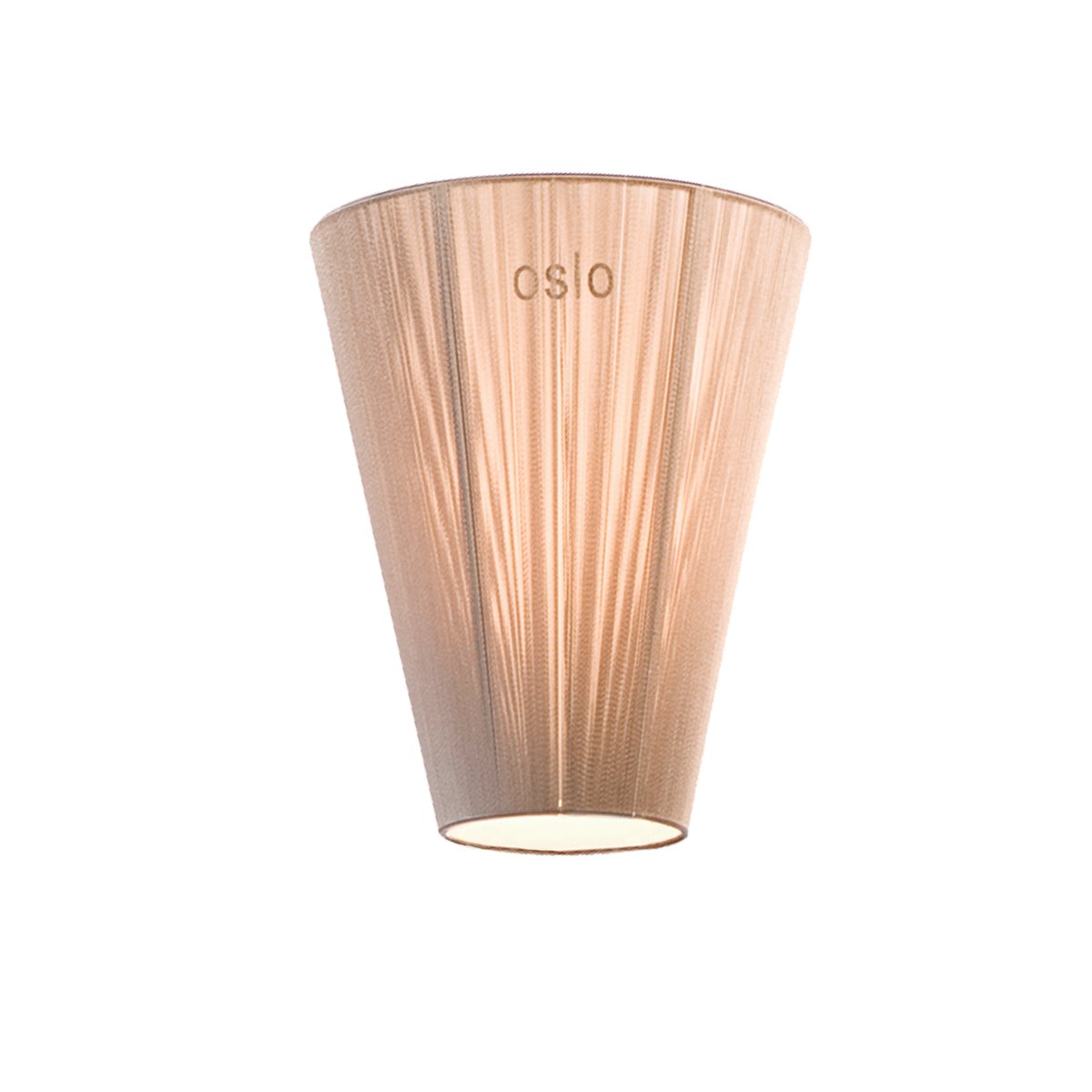 Northern Oslo Wood golvlampa skärm Beige