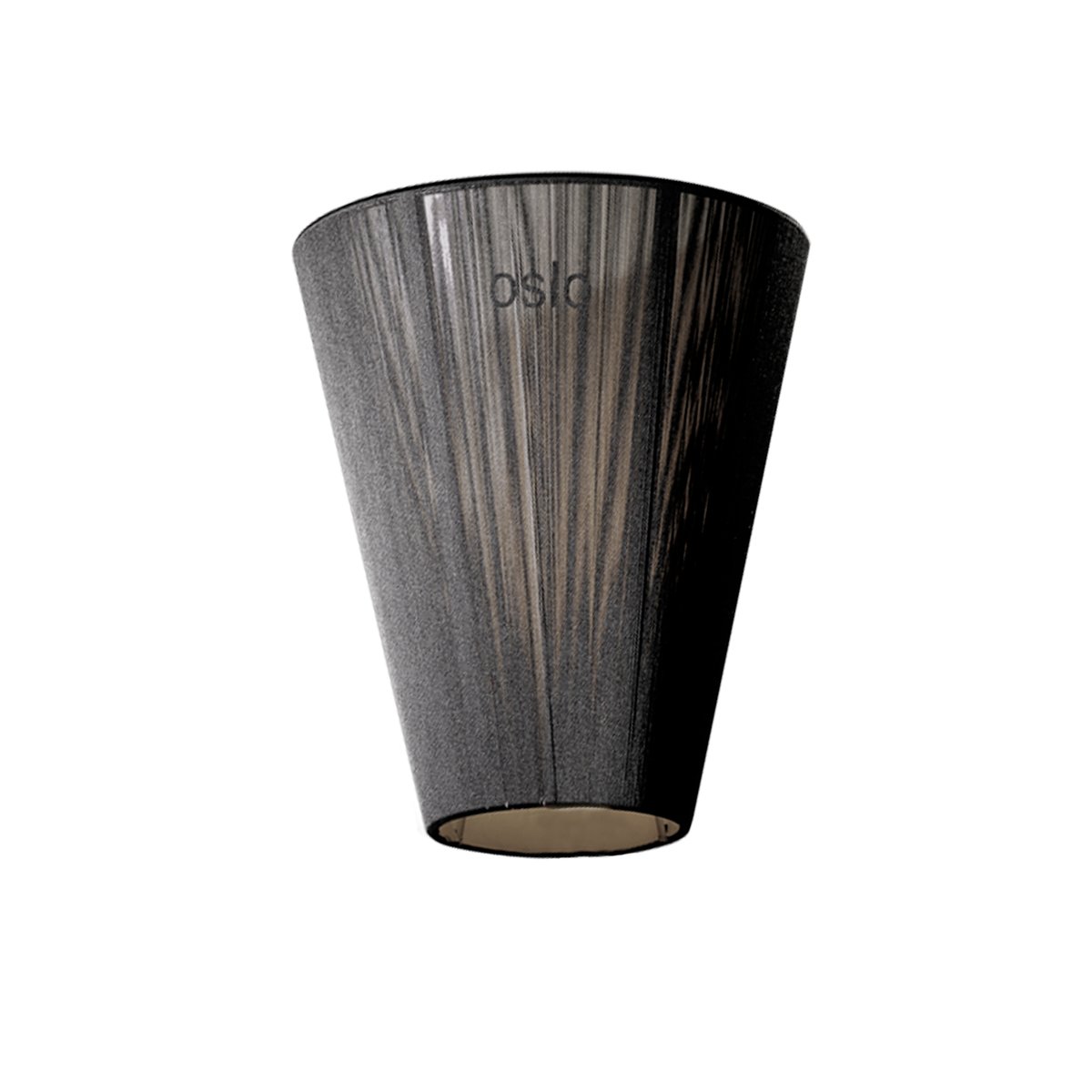 Northern Oslo Wood floor lamp shade Black