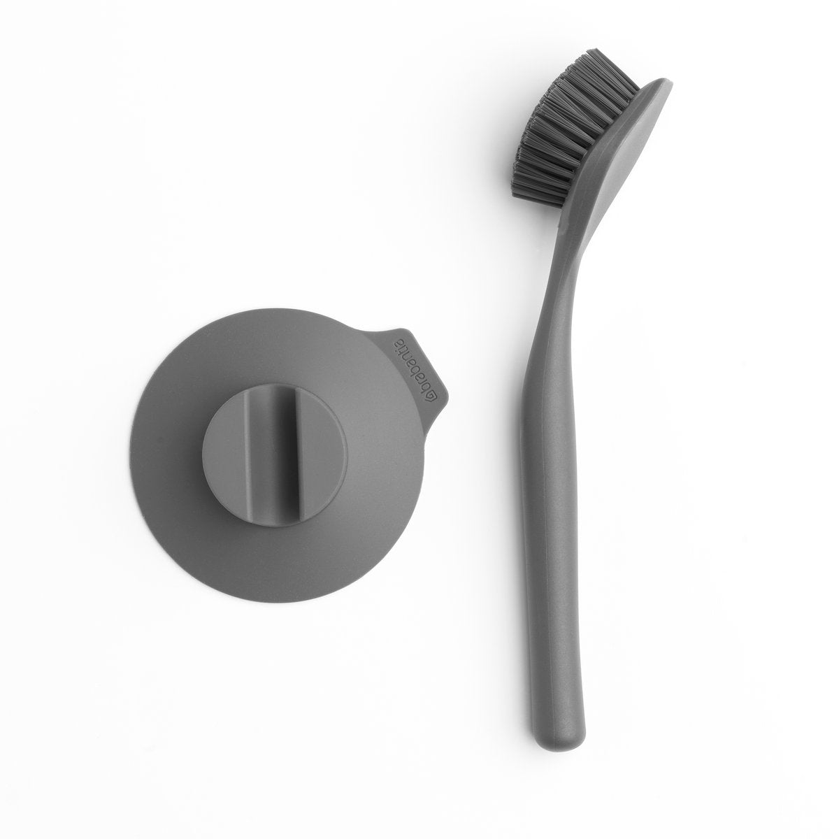 Brabantia Brabantia dishbrush with suction cup dark grey