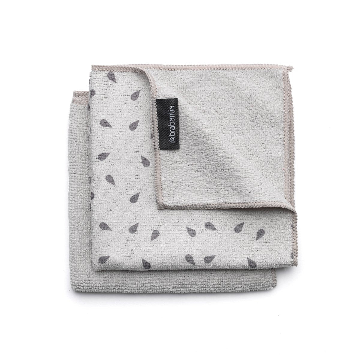 Brabantia Brabantia microfiber cloth 2-pack light grey