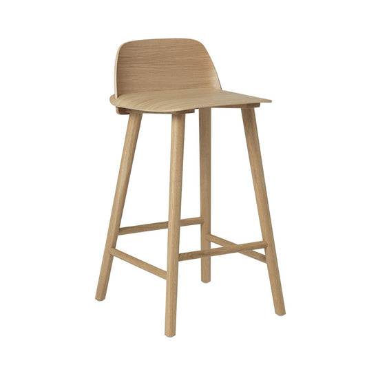 Muuto Nerd Bar Stool 65 Cm Oak