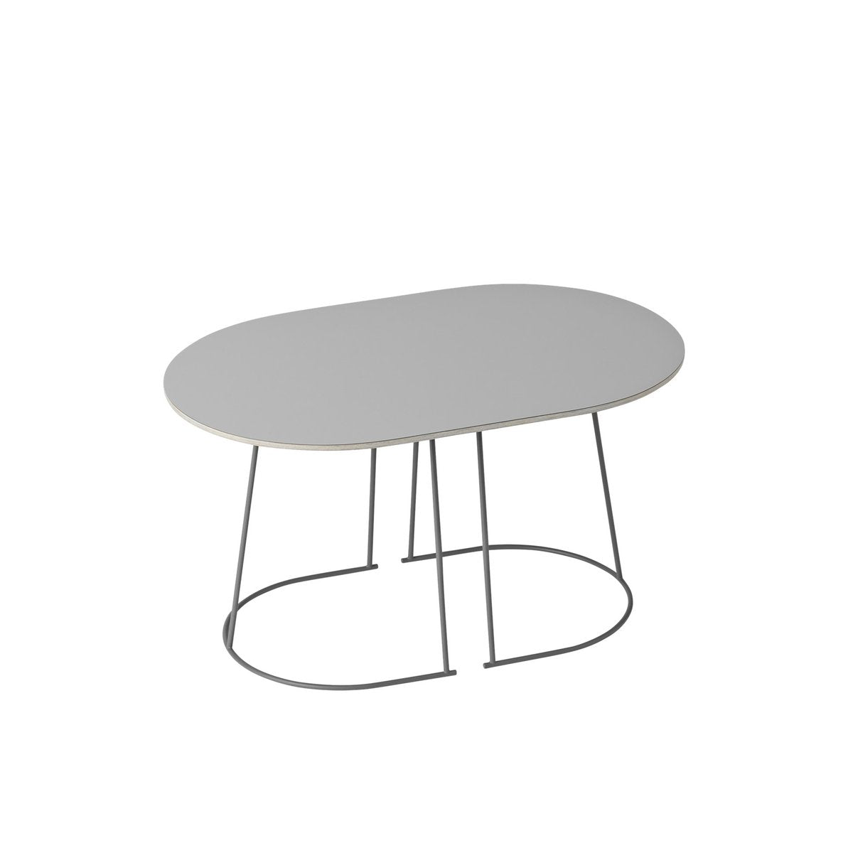 Muuto Airy soffbord small Grey nanolaminate-Grey