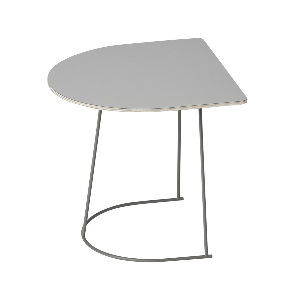 Muuto Airy soffbord halvstorlek Grey nanolaminate-Grey