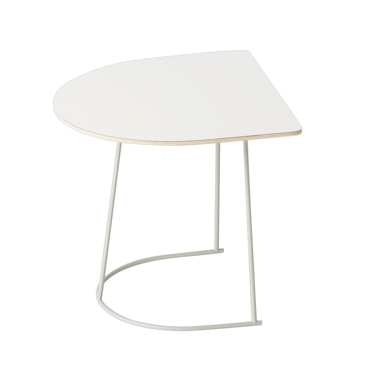 Muuto Airy soffbord halvstorlek Off-white nanolaminate