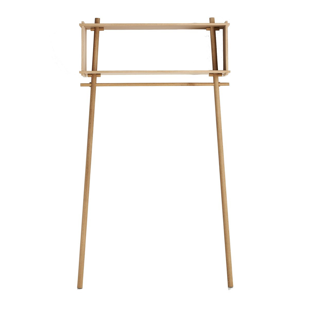 Woud Töjbox clothes hanger, large Treated oak