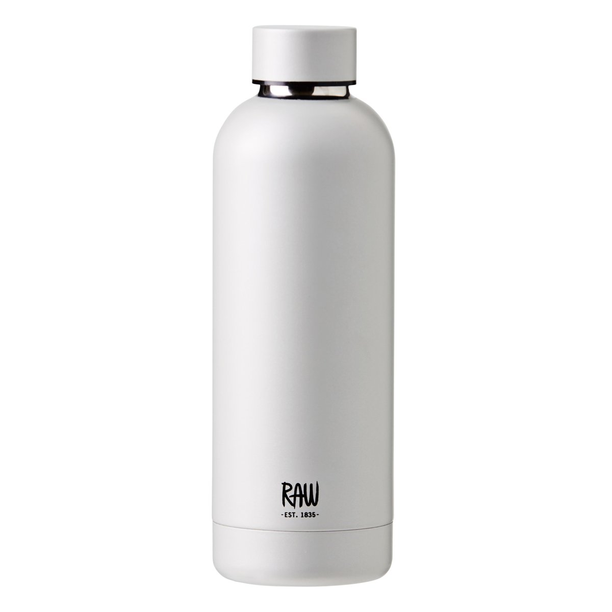 Aida Raw Isolierflasche 0,5 l Metallic silber