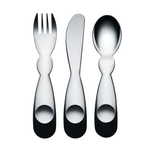 Alessi Alessini bestick barnset 3 delar