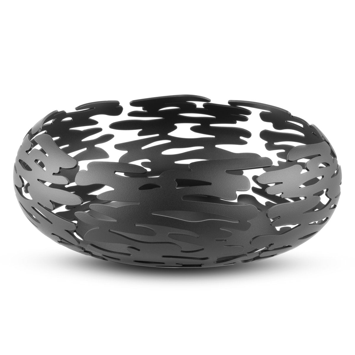 Alessi Barknest round basket black