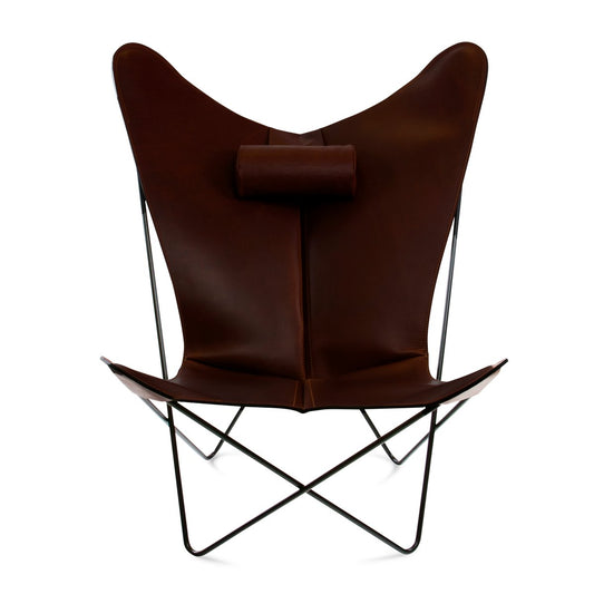 OX Denmarq KS armchair. black undercarriage mocca