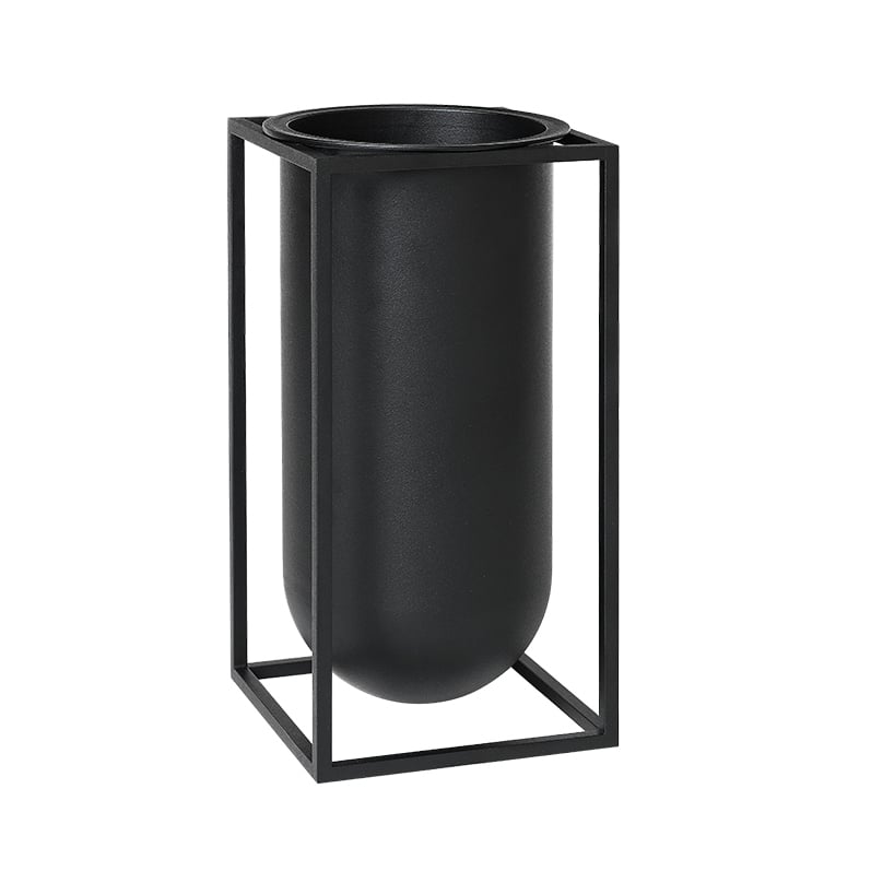 Audo Copenhagen Kubus vase Lolo black