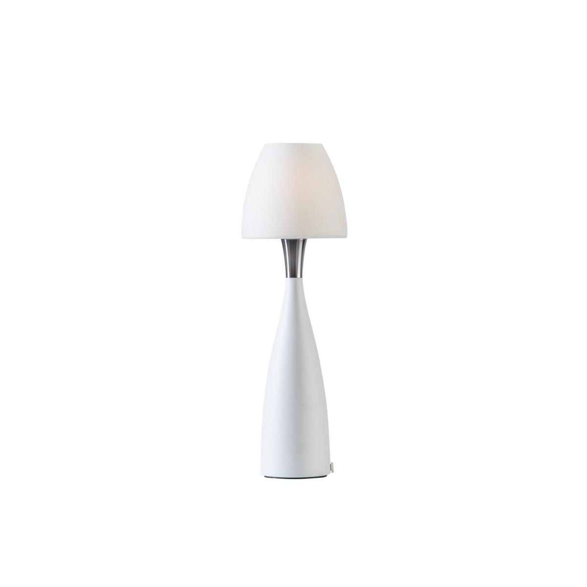 Belid Anemon table lamp, small white opal